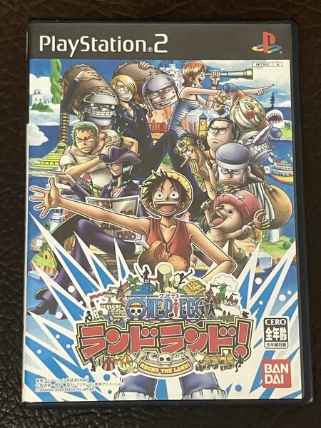 ★ 送料無料 PS2 ★ ONE PIECE ランドランド! ROUND THE LAND 動作確認済 説明書無し ★