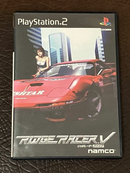 ★ 送料無料 PS2 カーレース ★ リッジレーサー 5 RIDGE RACER 動作確認済 説明書付き ★