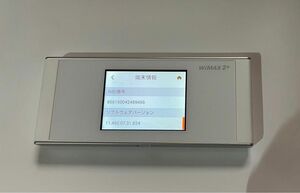 SIMフリー Speed Wi-Fi NEXT W05 au版 楽天モバイル・株主優待に最適 SIMを挿すだけ 美品