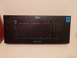 ロジクール PRO テンキーレス メカニカル ゲーミング キーボード G-PKB-001 （ブラック）