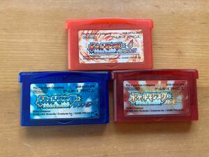 ① GBA ファイアレッド ルビー サファイア ポケモン