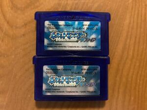 GBA ポケモン サファイア　2個セット