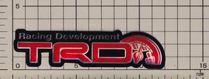 トヨタ TOYOTA TRD レーシングデベロップメント ホログラム ステッカー タイプ１ Racing Development type1 赤 red