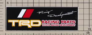 トヨタ TOYOTA TRD レーシングデベロップメント ステッカー Racing Development
