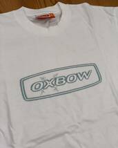 OXBOW オックスボウ　フロントロゴプリントTシャツ　ホワイト　S_画像2