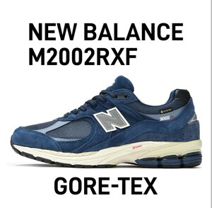 新品24cm ニューバランス M2002RXF ゴアテックス ネイビー 国内正規品 New Balance GORE-TEX