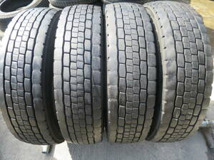 22年製　225/90R17.5 127/125L ◆ダンロップ　SP680 ◆4本 A0506 トラックタイヤ