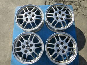 三菱 OZ RACHING F1 ランエボ 16×6.5J　5穴114.3　ハブ67ｍｍ　＋46 トヨタ流用　A0512