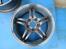 　5ZIGEN 深リム　17×7.5J　5穴 PCD114.3　ハブ73ｍｍ　＋40 A0529_画像3