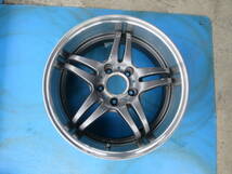 　5ZIGEN 深リム　17×7.5J　5穴 PCD114.3　ハブ73ｍｍ　＋40 A0529_画像4