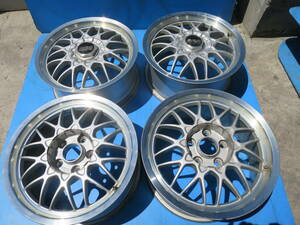 BBS RG168 16×7J　5穴 PCD114.3　ハブ78ｍｍ　＋38 4本セット　A0536