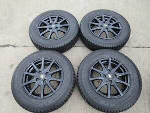 USEDアルミ＋イボあり 2022年スタッドレス TOYO 185/70R14 14×5.5J 4穴 PCD100 ハブ67ｍｍ＋47 A0558