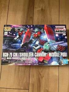 未組立 HG ジム ミサイルポッド装備 ショルダーキャノン装備 MSD ORIGIN ガンプラ GUNDAM ガンダム 