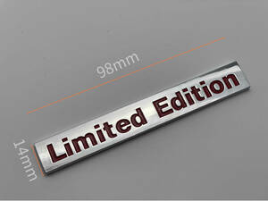 Limited Edition limited plate rhinoceros doria front fender GT RS sport sport racing TURBO emblem 