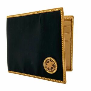 ハンティングワールド　HUNTING WORLD 二つ折り　財布 ウォレット　カードケース　札入れ　ヌメ革　イタリア製　KL35
