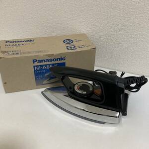 送料無料!!Panasonic パナソニック ドライアイロン NI-A66-K 動作品◇2009年製/YM053-17