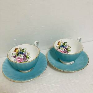 Aynsley Aynsley cup & saucer 2 customer tea cup lack equipped /T054-20