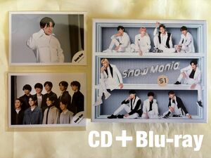 Snow mania S1 初回盤 A★CD Blu-ray★Snow man 写真 SnowMan オフショッ 目黒