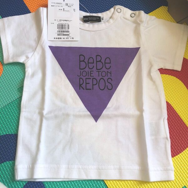 新品　半袖Tシャツ　80㎝　BeBe