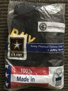 新品デッドストック米軍実物本物専用保存袋タグ付きU.S. ARMY APFU Physical Training Nylon Half PantsナイロントレーニングハーフパンツL