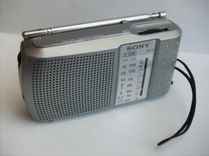  junk SONY compact radio FM/AM 2 band radio ICF-9