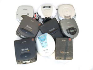 SONY Discman D-101 D-66 D-202 D-275 DD-1 aiwa XP-V30 Pnasonic SL-S310 SL-CT440 AudioComm CDP-3866Z ジャンク品