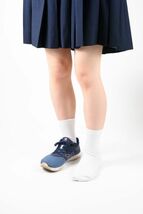 ジュニア ソックス グレー 6足セット 男女 通勤通学 ショート丈 伸縮性 通気性 吸湿性 中学生 高校生 スニーカー 通学靴 まとめ買い②_画像10