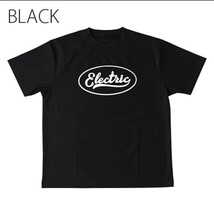 XXL 黒 ブラック ELECTRIC エレクトリック　吸水速乾　 涼しい Tシャツ　SCRIPT DRY S/S TEE スクリプト　ドライT 接触冷感　防蚊　TEE_画像2