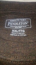 ペンドルトン PENDLETON XXL 2XL Tシャツ 半袖 黒 茶美品 ゆるだぼ_画像3