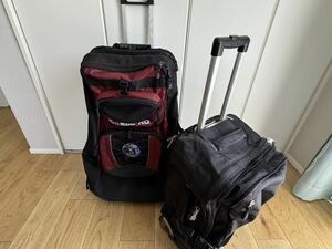  Scubapro wheel bag. carry bag . rucksack type carry bag 