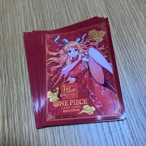 ワンピース　カードゲーム　1周年セット中国限定1st ANNIVERSARYナミ バンダイ
