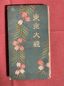 雪岱木版見開き扉　杉浦非水装釘　遅塚麗水著　有文堂書店発行　『東京大観』 大正5年　一冊初版　小村雪岱