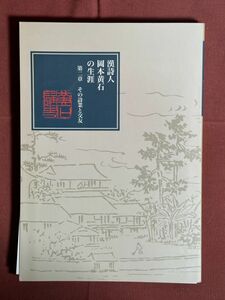 図録「漢詩人 岡本黄石の生涯ー第二章 その詩業と交友ー 」 世田谷区立郷土資料館 2005年 東京都世田谷区 彦根藩家老 漢詩 村山吉廣