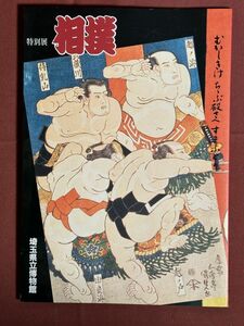 図録「特別展　相撲」埼玉県立博物館 1994年　埴輪・土器、木造彫刻、絵画、郷土玩具などを通して　相撲の「むかし」