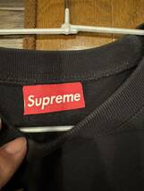 激レア！中古美品！希少サイズXL！コレクター向け！シュプリーム 08SS Back Box Logo World Famous Crewneck_画像4