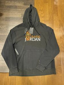 SALE！希少サイズXL！未使用品！Air Jordan x Travis Scott Fleece Hoodie Black