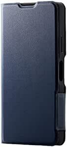 エレコム Xperia Ace III (SO-53C / SOG08) ケース カバー レザー 手帳型 マグネット付きフラッ