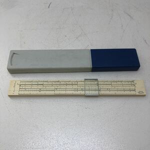 【中古品】HEMMI SLIDE RULE ヘンミ NO.2664S-S スライドルーラー 高校生用計算尺 ケースあり 現状品 05141550