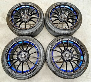 【ほぼ新品】ウェッズスポーツ SA72R ホイールタイヤ 2023年製 ケンダ 225/40R18 18インチ 8.5J 9.5J 114.3 トヨタ GRヤリス バリ山