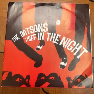 THE DATSONS、thief in the night、7インチレコード、インディロック、indie rock