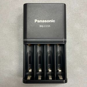 パナソニック BQ-CC55 エネループ 充電器 eneloop Panasonic ブラック 本体のみ