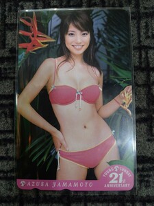 [ unused telephone card 50 frequency ] Yamamoto .yan sun ② swimsuit telephone card sexy gravure 