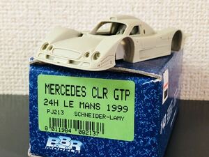 激レア！ 1/43 BBR メルセデス ベンツ CLR ル・マン 1999 検 タメオ プロバンス MFH ヒロ CLK GTR LM TS020 911 GT1 962 F1 R390 GT-R F40 