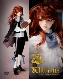  новый товар balk sVolks Tokyo доллар pa50 кукла z party SD Graffiti SDGr мужчина Williams Williams The Diligent Scholar