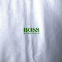 ヒューゴボス【新品未使用 特大 4L】HUGO BOSS ストレッチコットン Tシャツ ロゴ 刺繍 クルーネック 半袖 3XL メンズ コットン 綿 大谷翔平_画像5