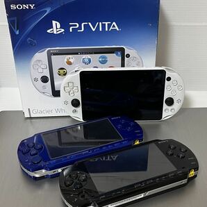 1円スタート SONY PSVITA PSP まとめ 3台 ジャンクの画像1