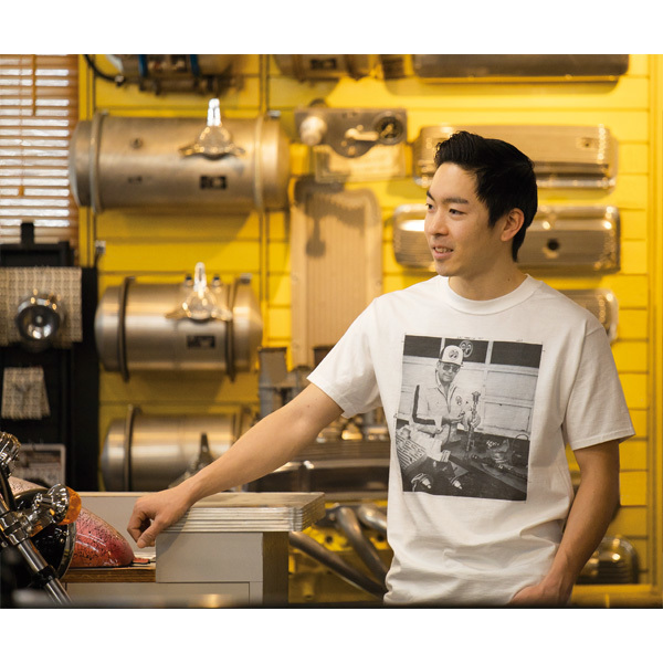 廃版 Mサイズ Dean MOON Tシャツ ムーンアイズ ホワイト 白 mooneyes HOT ROD hot rodder ホットロッド 車 バイク好きの方にぜひ レトロ