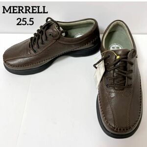 MERRELL メレル　メンズ　革靴スニーカー　ブラウン　レザー　サイズ25.5