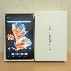 美品 Android 4GLTE対応 タブレット Headwolf FPad3 Widevine L1対応 8.4インチIPS