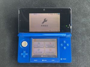 Nintendo nintendo 3DS CTR-001 secondhand goods blue 